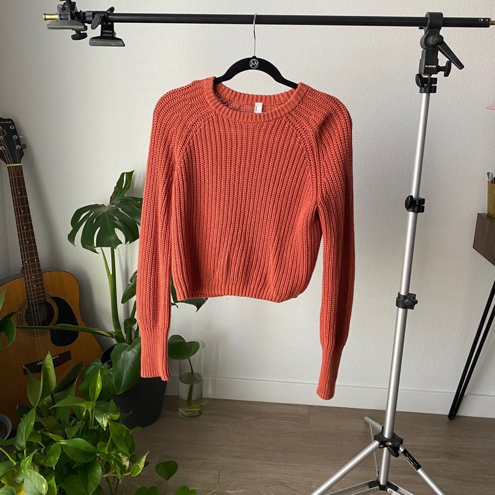 AMERICAN APPAREL rust sweater